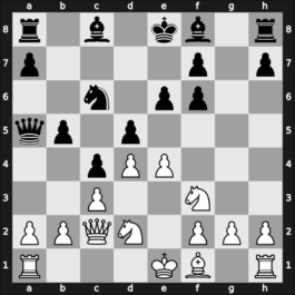 1955 Budapest – Round 1 – Tipary, Lajos – 1-0 – Erdy, Bela – G23