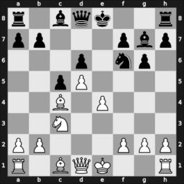 1955 Budapest – Round 1 – Kluger, Gyula – 1-0 – Pogats, Jozsef Jr. – G36