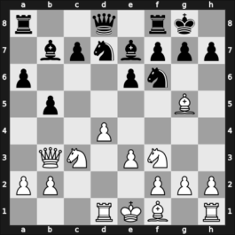 1955 Budapest – Round 1 – Jenei, Ferenc – 1/2-1/2 – Hacsak, Istvan – G46