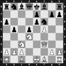 1955 Budapest – Round 1 – Grob, Henry – 1-0 – Somogyi, Istvan – G51