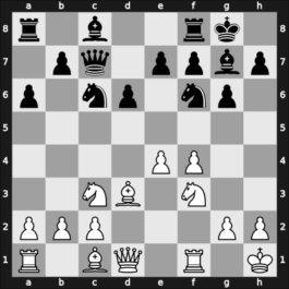 1955 Budapest – Round 1 – Pogats, Jozsef Jr. – 1/2-1/2 – Gereben, Erno – G52