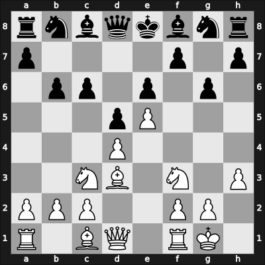 1955 Budapest – Round 1 – Somogyi, Istvan – 1-0 – Tipary, Lajos – G60