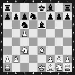 1955 Budapest – Round 1 – Grob, Henry – 0-1 – Tapaszto Binet, Laszlo – G63