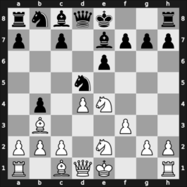 1955 Budapest – Round 1 – Pogats, Jozsef Jr. – 1-0 – Honfi, K. – G64