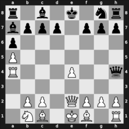 1955 Budapest – Round 1 – Honfi, K. – 1-0 – Hajtun, Joseph – G80