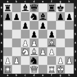 1955 Budapest – Round 1 – Gereben, Erno – 1-0 – Tipary, Lajos – G84