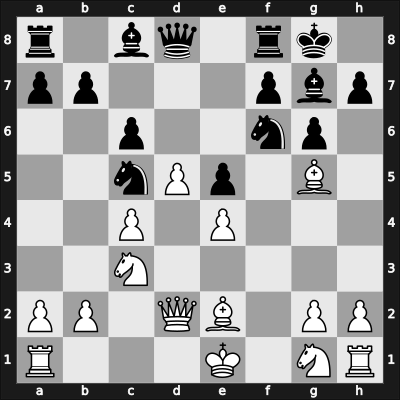 1955 Budapest HUN – Round 1 – Negyesy, Gyorgy – 1-0 – Meszaros T., Laszlo – G2