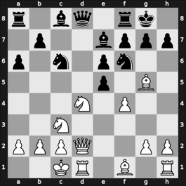 1955 Budapest HUN – Round 1 – Keres, Paul – 1-0 – Szabo, Laszlo – G4