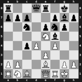 1955 Buenos Aires – Round 12 – Pelikán, Jiří – 1/2-1/2 – Shocron, Ruben – G15