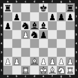1955 Buenos Aires CA – Round 1 – Donner, Jan-Hein – 1/2-1/2 – Lipiniks, Leonardo – G5