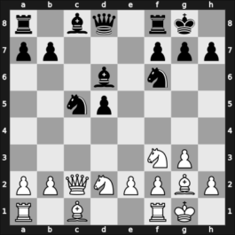 1955 Buenos Aires CA – Round 1 – Alvarez Martin, Pedro – 1/2-1/2 – Reinhardt, Enrique – G6