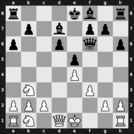 1955 Buenos Aires CA – Round 1 – Trifunovic, Miroljub – 0-1 – Rossetto, Hector – G12