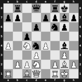 1955 Buenos Aires CA – Round 3 – Bisguier, Arthur B – 1/2-1/2 – Rossetto, Hector – G28