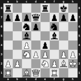 1955 Buenos Aires CA – Round 4 – Bianco Esposito, Antonio – 1/2-1/2 – Bisguier, Arthur B – G29
