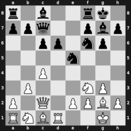 1955 Buenos Aires CA – Round 5 – Pilnik, Herman – 1/2-1/2 – Lipiniks, Leonardo – G34