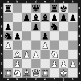 1955 Buenos Aires CA – Round 7 – Pilnik, Herman – 1/2-1/2 – Gligorić, Svetozar – G51