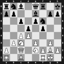 1955 Buenos Aires CA – Round 14 – Pachman, Ludek – 0-1 – Guimard, Carlos E – G97