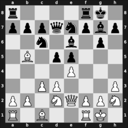 1955 Buenos Aires CA – Round 15 – Benko, Francisco – 1/2-1/2 – Trifunovic, Petar – G109
