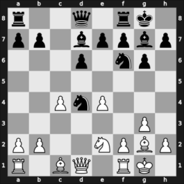 1955 Buenos Aires CA – Round 16 – Reinhardt, Enrique – 1/2-1/2 – Panno, Oscar – G117