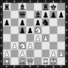 1955 CSR Ch – Round 1 – Florian, Jaromir – 1-0 – Zíta, František – G5