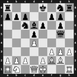 1955 CSR Ch – Round 5 – Ujtelky, Maximilian – 1-0 – Fichtl, Jiri – G40