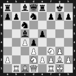 1955 CSR Ch – Round 8 – Pithart, Frantisek – 1-0 – Florian, Jaromir – G58
