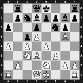 1955 CSR Ch – Round 13 – Jezek, Jaroslav – 1-0 – Pithart, Frantisek – G97