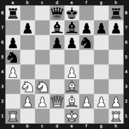 1955 CSR Ch Army – Round 8 – Estebaranz Sabata, Jordi – 0-1 – Alster, Ladislav – G11