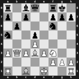 1955 CSR Ch Army – Round 13 – Farcas Knapp, Alberto – 0-1 – Kozma, Julius – G17