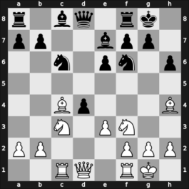 1955 CSR Ch Army – Round 14 – Kozma, Julius – 1/2-1/2 – Betak Miroslav – G19