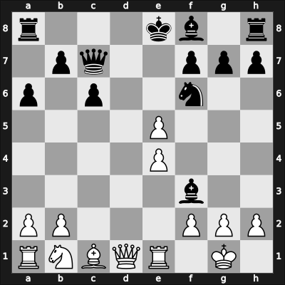1955 Clare Benedict Cup – Round 2.3 – Bouwmeester, Hans – 1/2-1/2 – Paoli, Enrico – G13