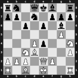 1955 Corr ch-SU – Round 1 – Dubinin, Peter – 1-0 – Shaposhnikov, Yury – G10