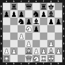 1955 DDR Ch 06th – Round 4 – Fuchs, Reinhart – 1-0 – Dorawa, Bernhard – G15