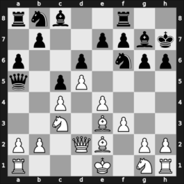 1955 DDR Ch 06th – Round 4 – Kahn, Manfred – 1-0 – Dittmann, Sieghart – G19