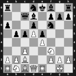 1955 DDR Ch 06th – Round 5 – Dorawa, Bernhard – 0-1 – Uhlmann, Wolfgang – G24