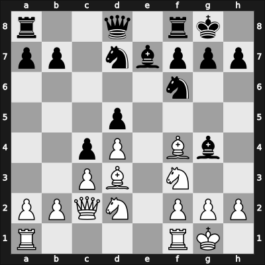 1955 DDR Ch 06th – Round 6 – Hunte, Hugo – 1/2-1/2 – Kahn, Manfred – G30