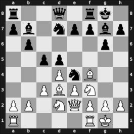 1955 DDR Ch 06th – Round 7 – Schlieder, Rolf – 0-1 – Uhlmann, Wolfgang – G34