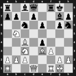 1955 DDR Ch 06th – Round 9 – Tiemann, Hagen – 0-1 – Uhlmann, Wolfgang – G44