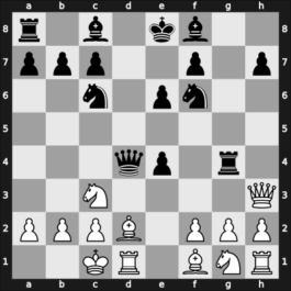 1955 DDR Ch 06th – Round 11 – Raths, Arno – 1-0 – Franz, Joachim – G54