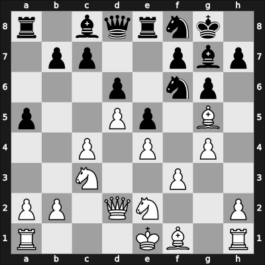 1955 DDR Ch U18 – Round 1 – Moehring, Guenther – 1-0 – Troeger, Rainer – G1