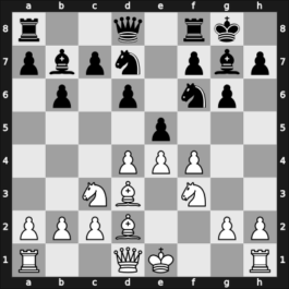1955 DDR Ch U18 – Round 2 – Hauptmann, Heinz – 1/2-1/2 – Moehring, Guenther – G4
