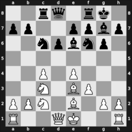 1955 DDR Ch U18 – Round 10 – Moehring, Guenther – 1/2-1/2 – Thiede, Franz – G16