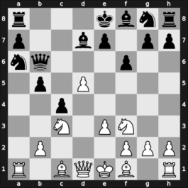 1955 DDR Ch U18 – Round 11 – Troeger, Rainer – 1/2-1/2 – Zinn, Lothar – G18