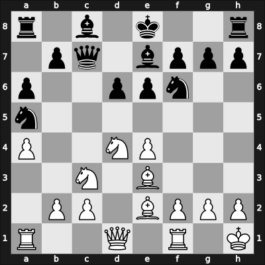 1955 DDR Ch U18 – Round 11 – Kallas, Hans Joachim – 0-1 – Moehring, Guenther – G19