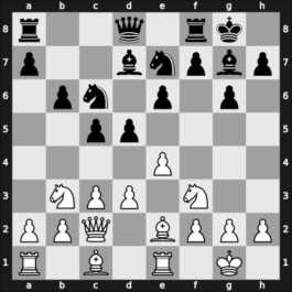1955 DDR-DEN – Round 1.10 – Liebert, Heinz – 1-0 – Korning, Peter – G2