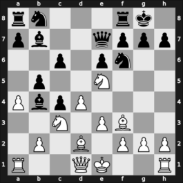 1955 Erfurt – Round 1 – Uhlmann, Wolfgang – 1/2-1/2 – Fichtl, Jiri – G3