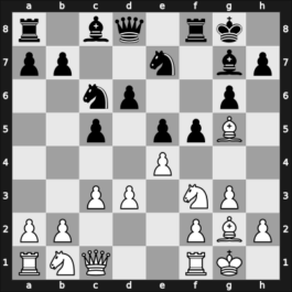 1955 Erfurt – Round 1 – Balanel, Ion – 0-1 – Troianescu, Octav – G12