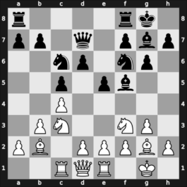 1955 Erfurt – Round 1 – Dely, Peter – 1/2-1/2 – Fuchs, Reinhart – G18