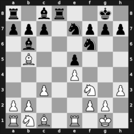 1955 Erfurt – Round 2 – Dworzynski, Roman – 1/2-1/2 – Fichtl, Jiri – G20