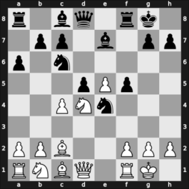 1955 Erfurt – Round 5 – Fichtl, Jiri – 1/2-1/2 – Dittmann, Sieghart – G38
